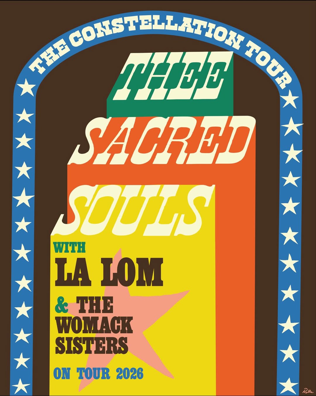 LA LOM The Constellation Tour Poster 2026